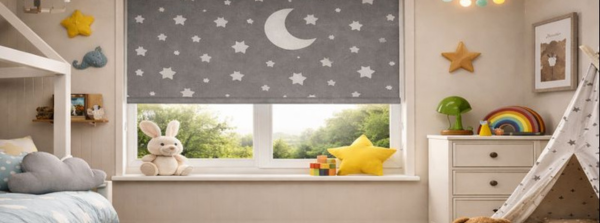 Raamdecoratie voor de kinderkamer: veilig, sfeervol en praktisch